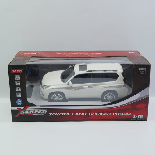 1:16 Remote Control Toyota Land Cruiser Prado - White - Ages 8+