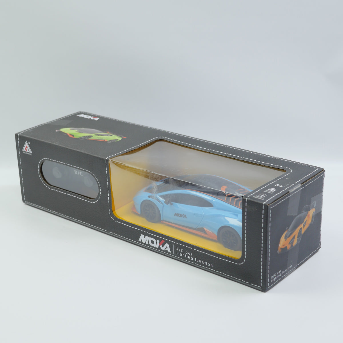 1:20 Remote Control Sports Car with USB Charging - Blue - for Kids
