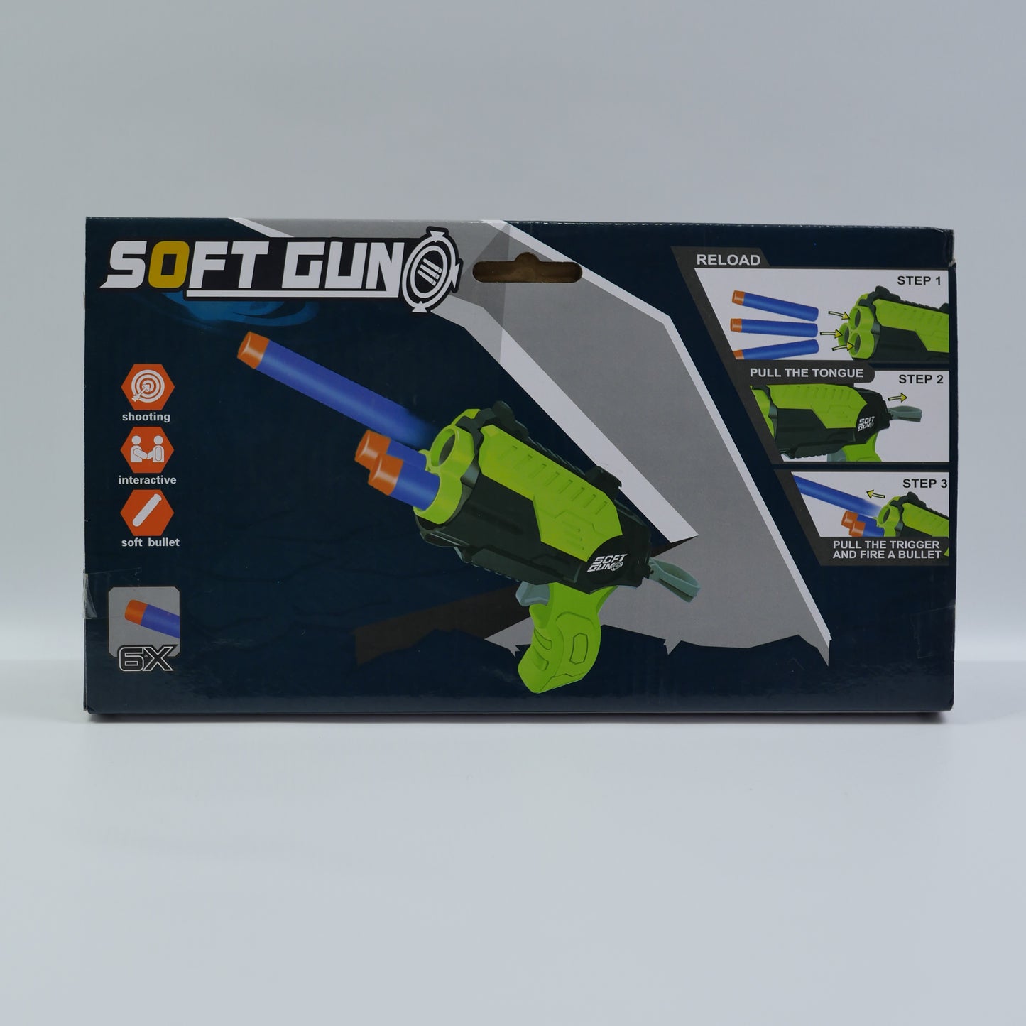 2-in-1 Soft Dart Blaster Pack - Age 3+