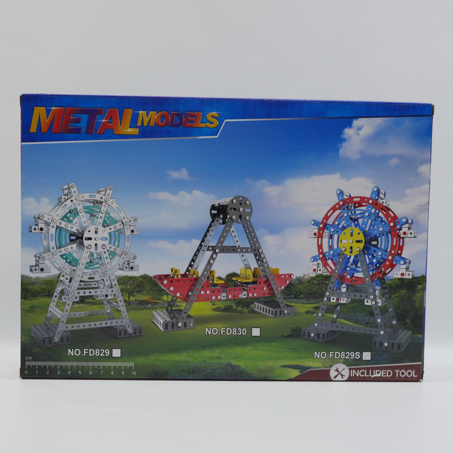 328 Piece Metal Ferris Wheel Construction Set - Age 8+