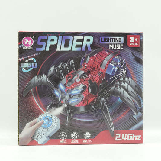 360-Degree Musical Remote Control Spider - Ages 3+