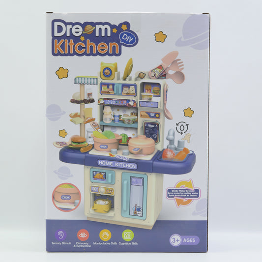 46 Piece Dream Kitchen Playset for Kids