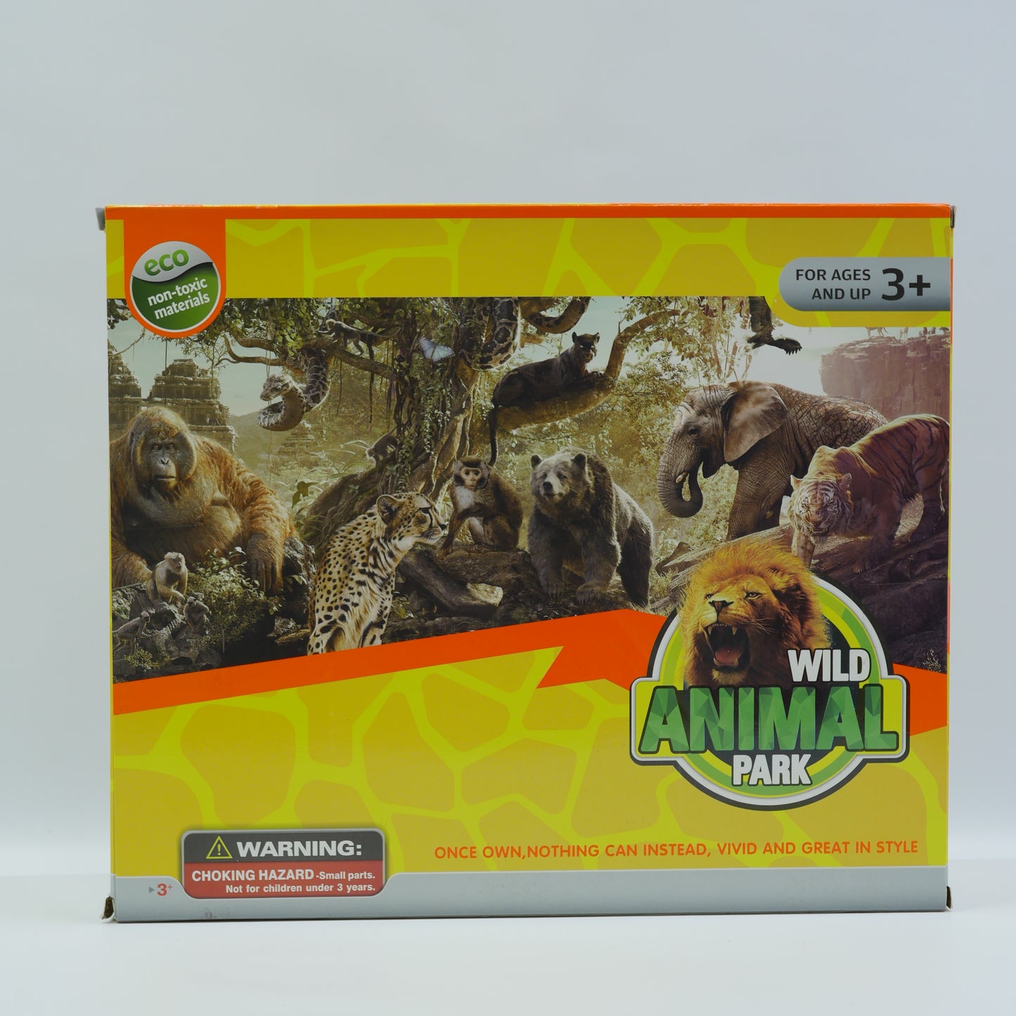 6 Piece Wild Animal Figure Set - Age 3+