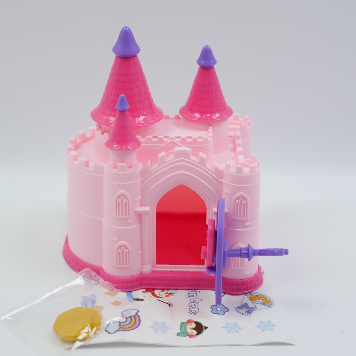 Castle-Shaped Coin Bank - Assorted Color - for Kids