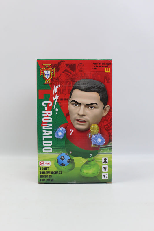 Cristiano Ronaldo Musical Football Player Figure