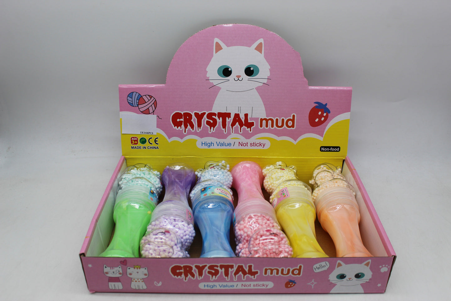 Crystal Mud Slime Tub - Assorted Color