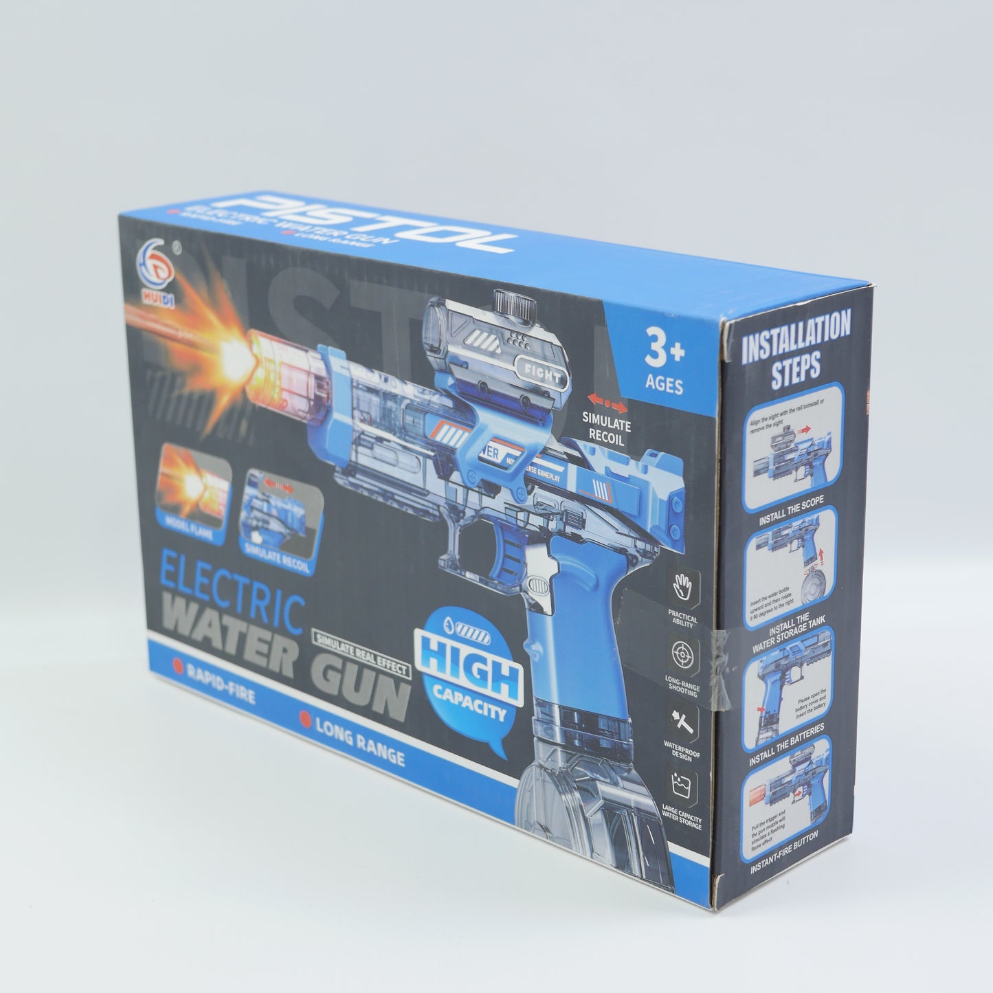 Electric Water Blaster - Assorted Colors - Ages 3+