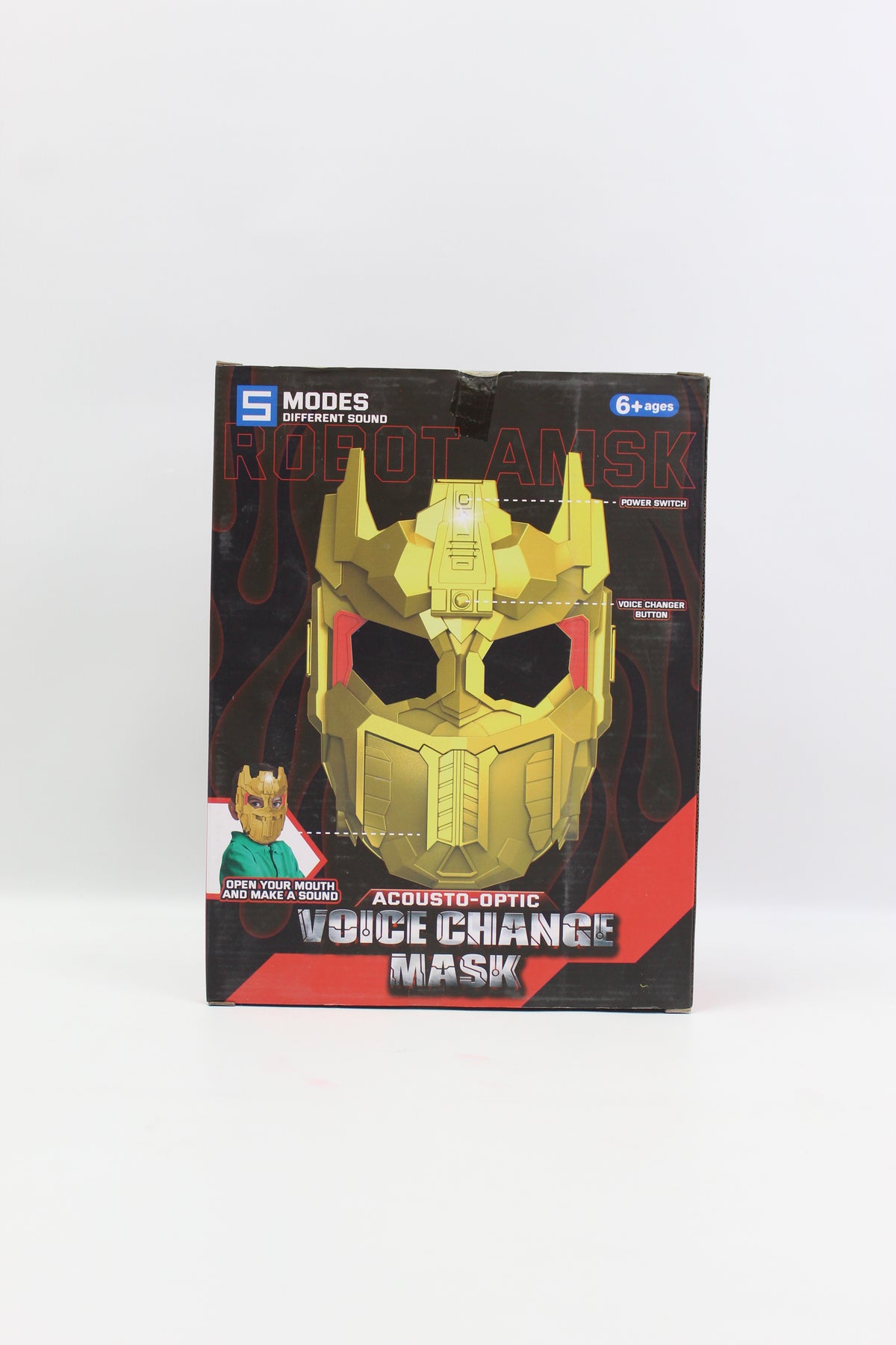Electronic Voice Changing Robot Mask