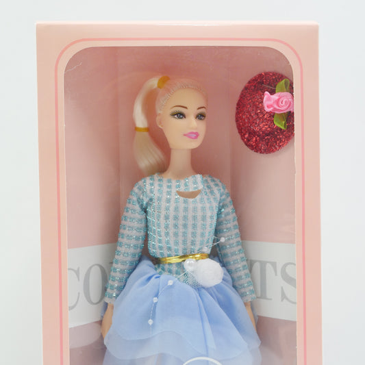 Fashion Doll - 11.5 Inch, Blue Dress - Ages 3+