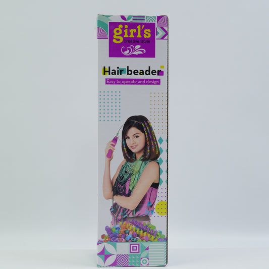 Girls Hair Beader Styling Tool Set for Kids