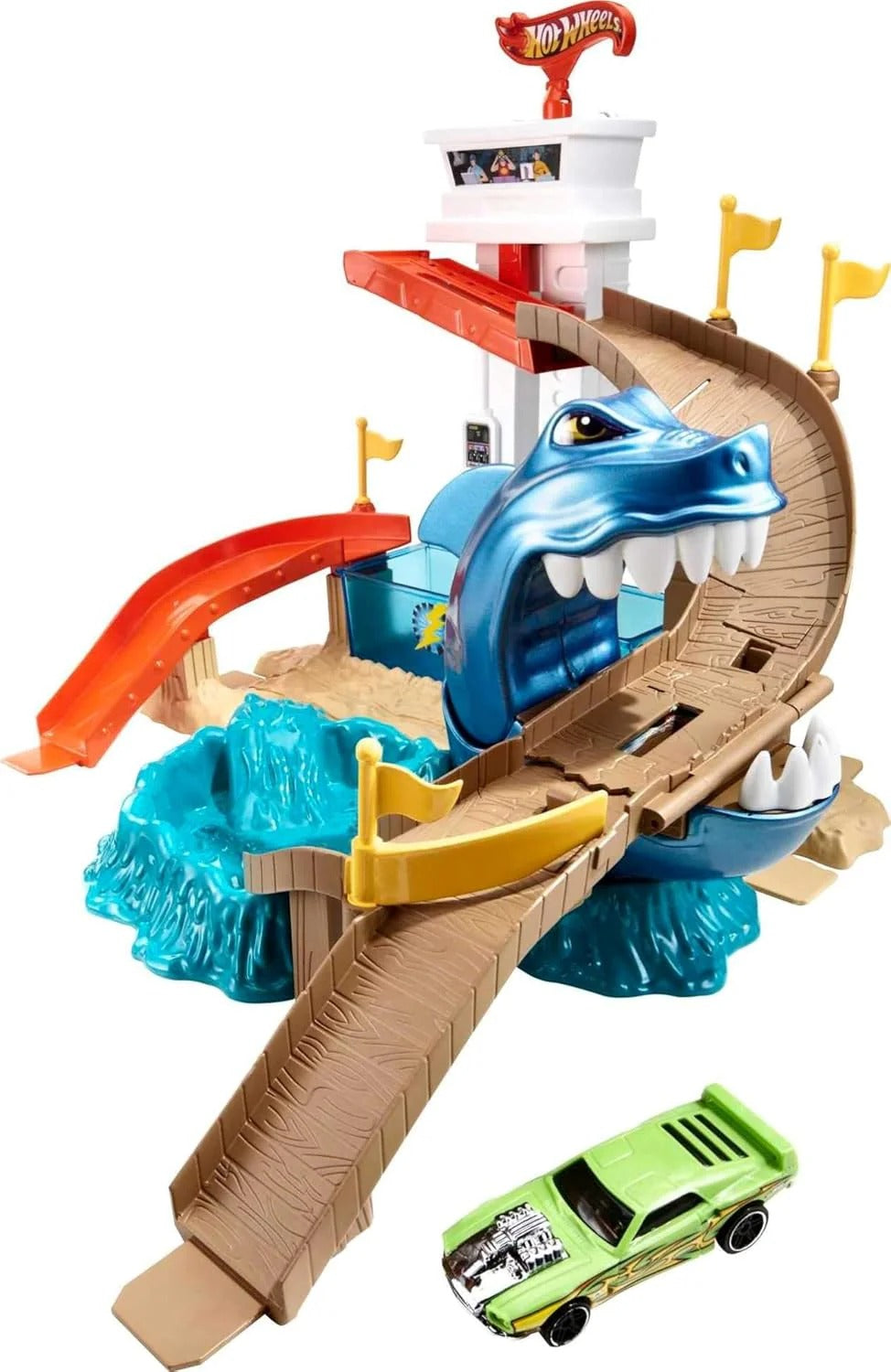 Hot Wheels City Sharkport Showdown Playset