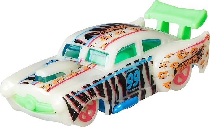 Hot Wheels Monster Trucks Glow in the Dark Vehicle Bundle