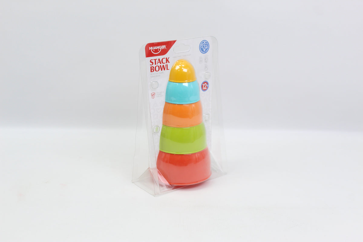 Huanger Rainbow Stacking Bowls - Ages 12M+