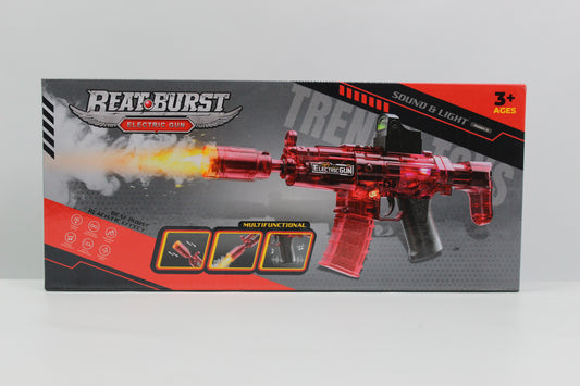 Musical MP5-Style Electric Toy Blaster with Light & Sound - Ages 3+