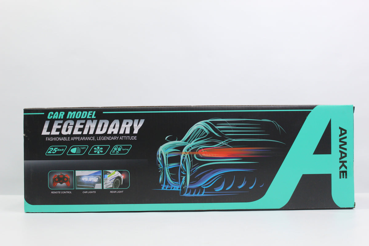 Remote Control High-Speed Sports Car 1:10 with USB Charging - Ages 3+