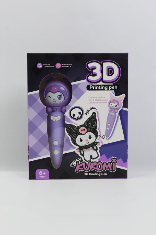 Kuromi 3D Printing Pen with USB Charging - Ages 6+
