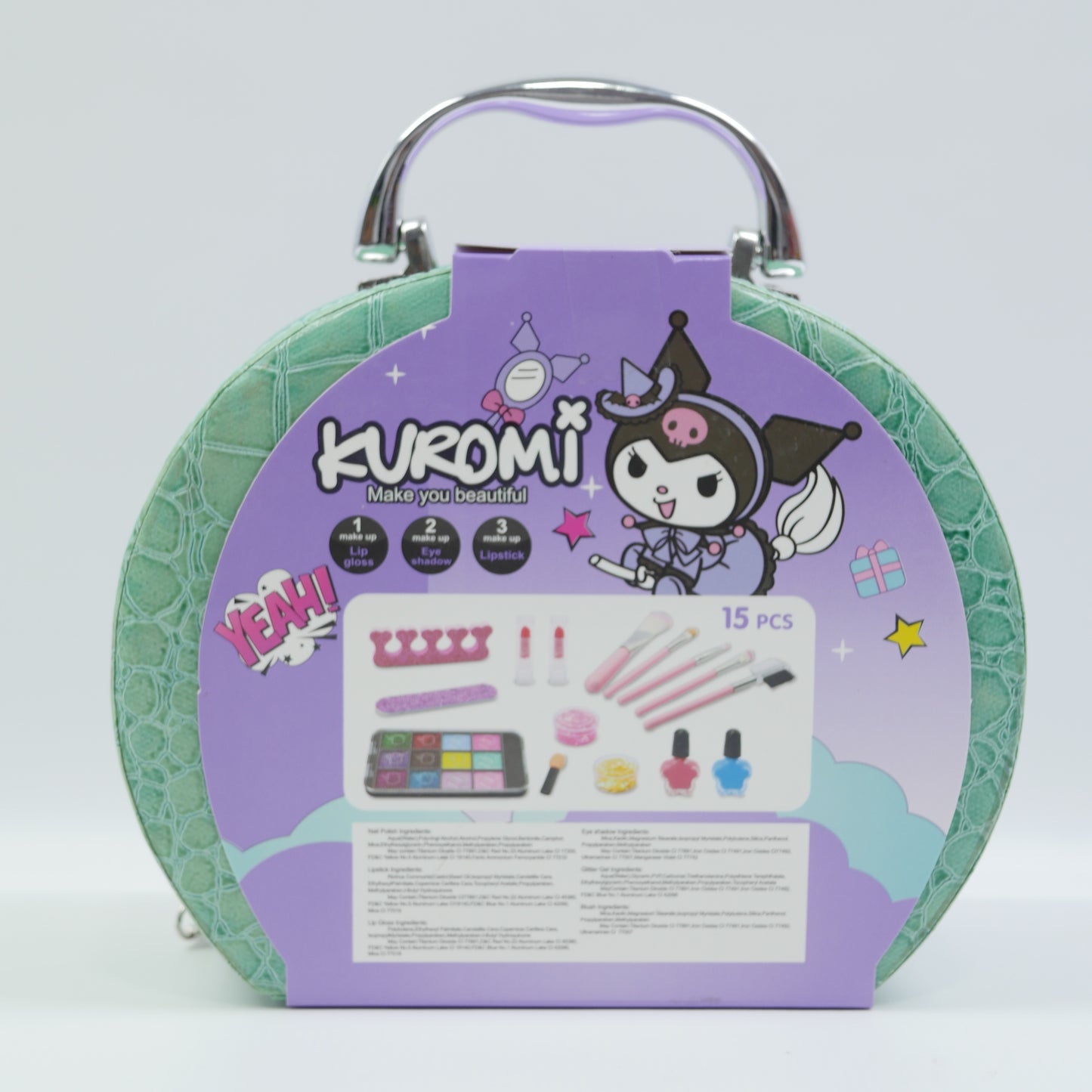 Kuromi Beauty Carry Case Set - Assorted Colors - Ages 3+