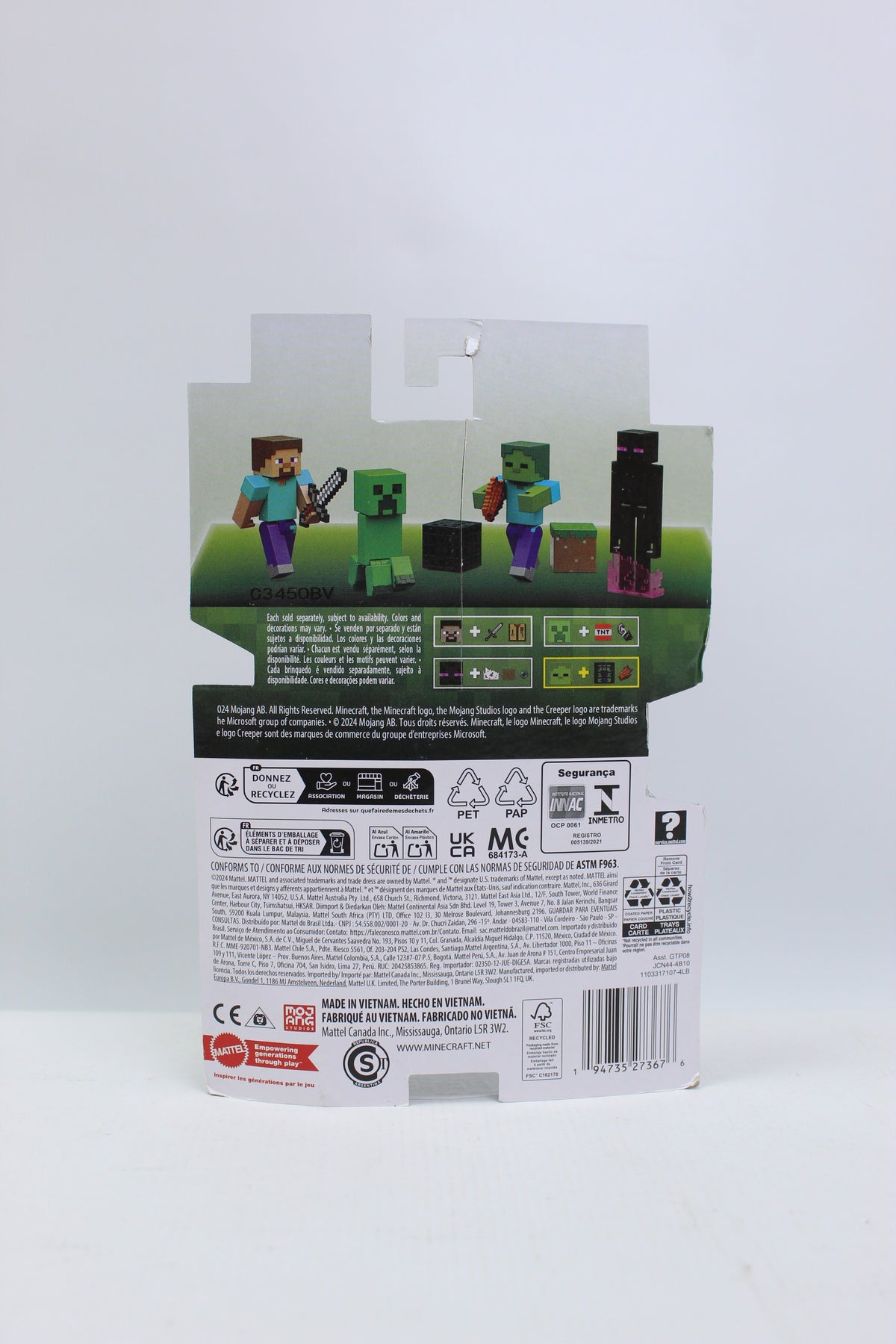 MINECRAFT FIGURE SET