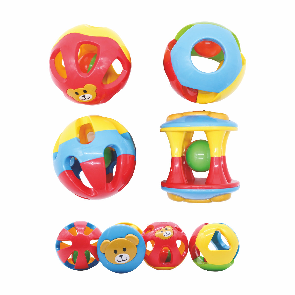 MamaBaba 4 Piece Baby Rattle Set | Toys & Toys