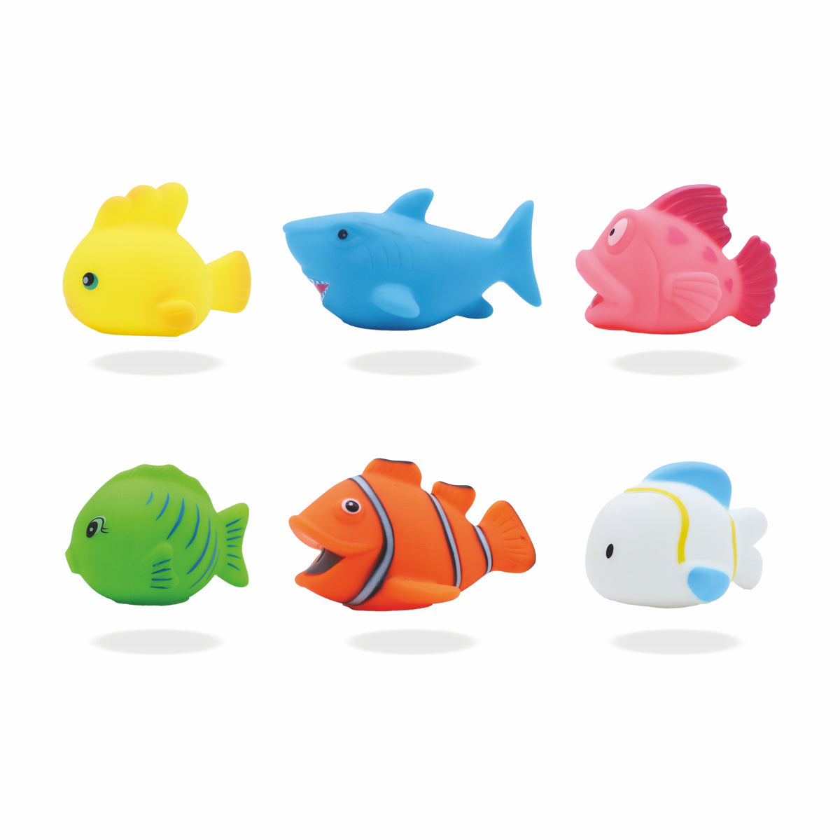 MamaBaba 6 Piece Fish Baby Toy Set | Toys & Toys