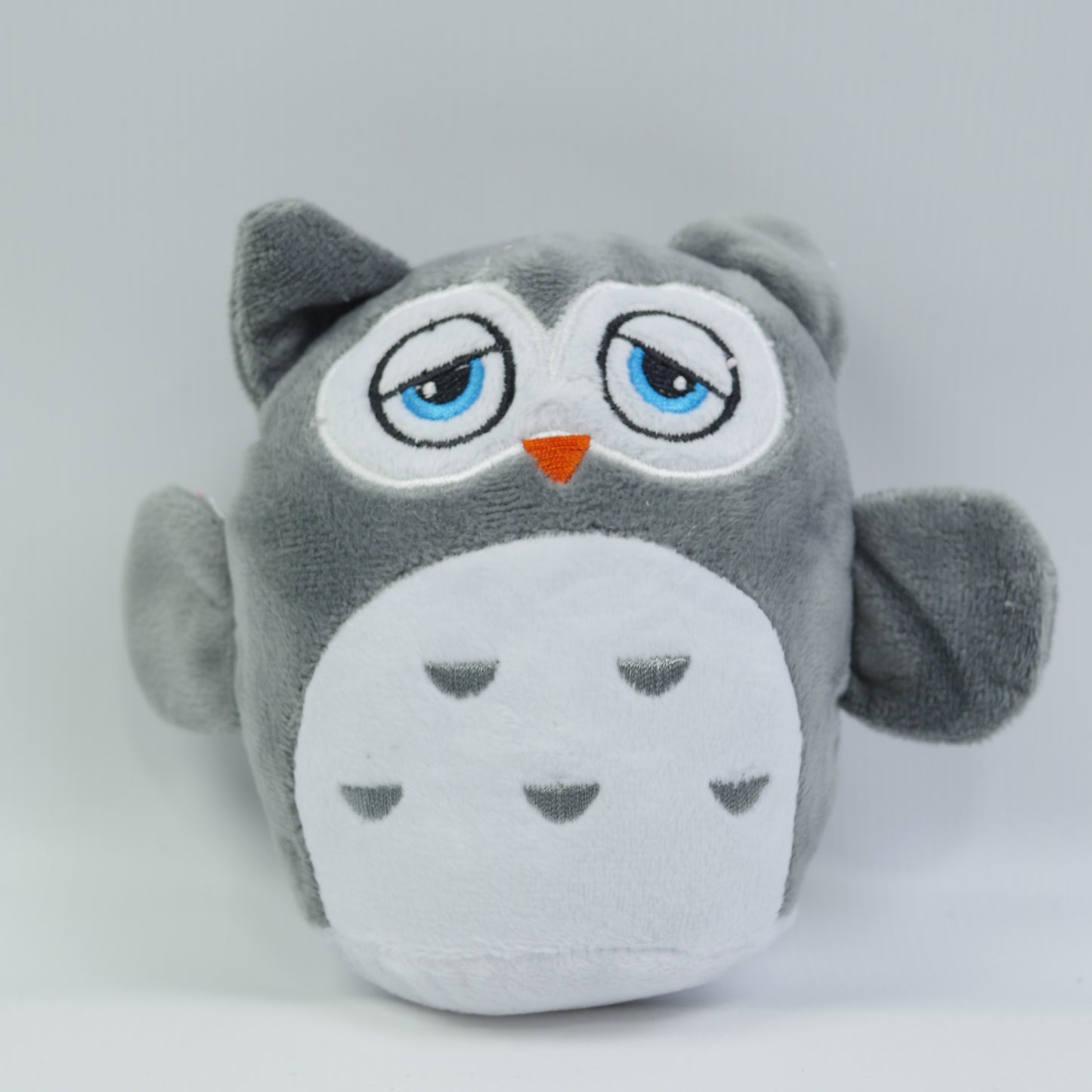 Mini Plush Owl Toy - Assorted Colors - Ages 18M+