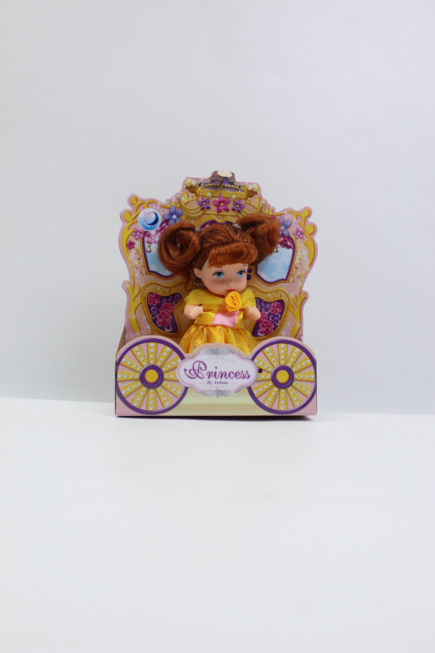Mini Princess Doll in Wardrobe Case - Assorted Design