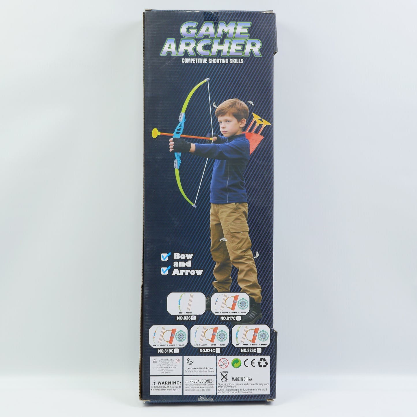 Musical Bow and Arrow Target Set - Ages 3+