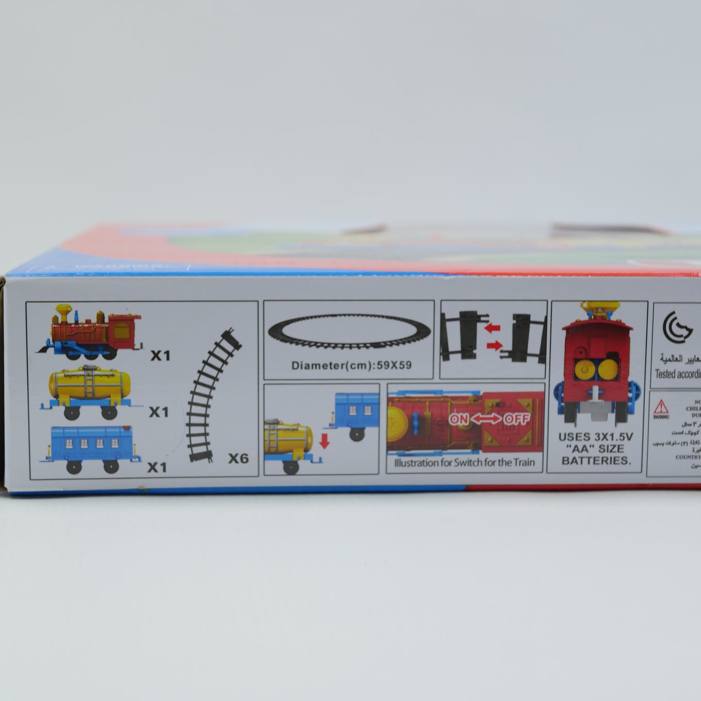 Musical Train Track Playset - Ages 3+