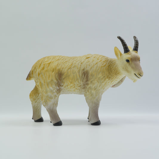 Realistic Mountain Goat Animal Figure for Kids