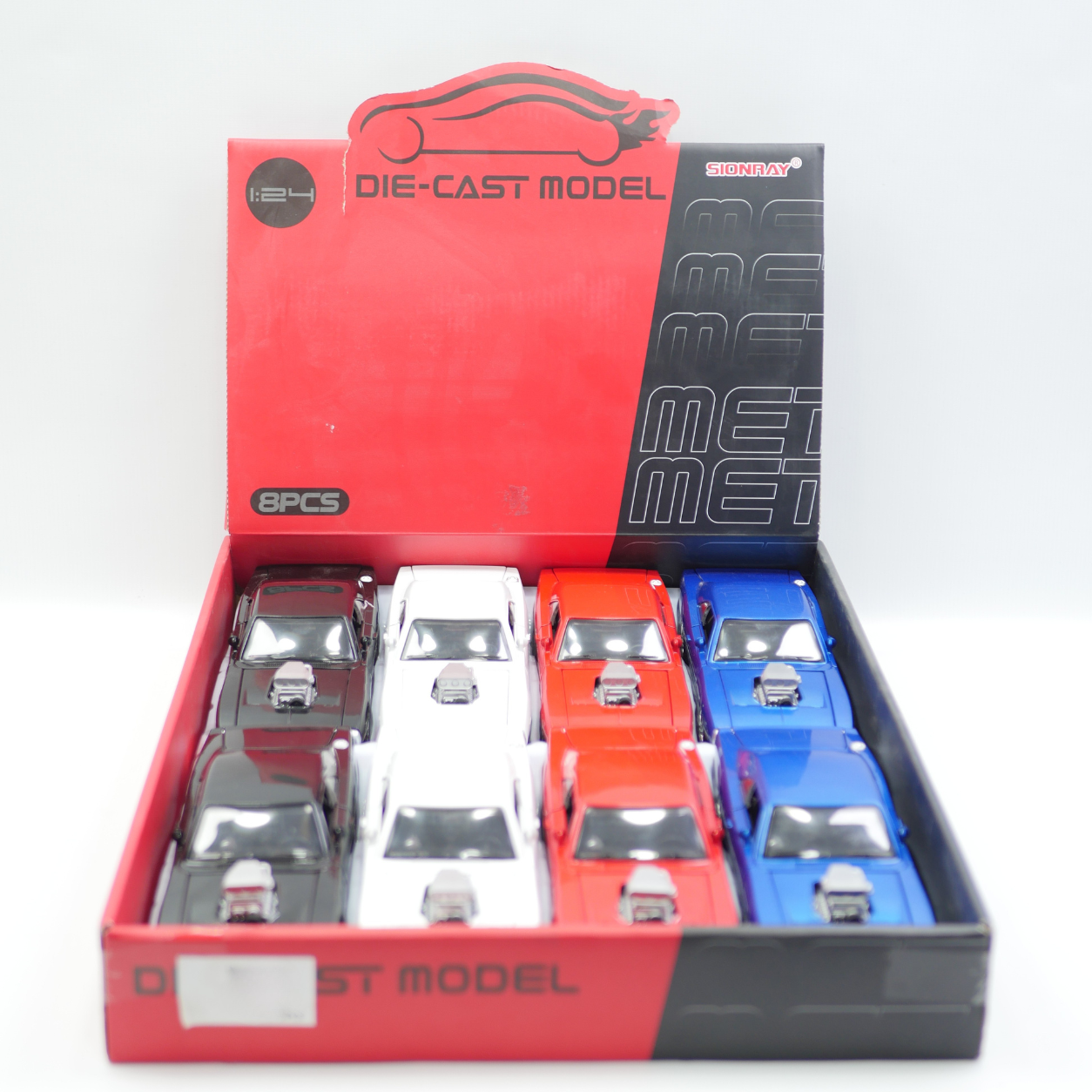 1:24 Musical Dodge Die-Cast Model Car - Assorted Color