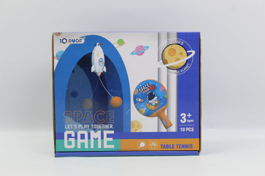Space-Themed Racket Ball Game Set - Ages 3+