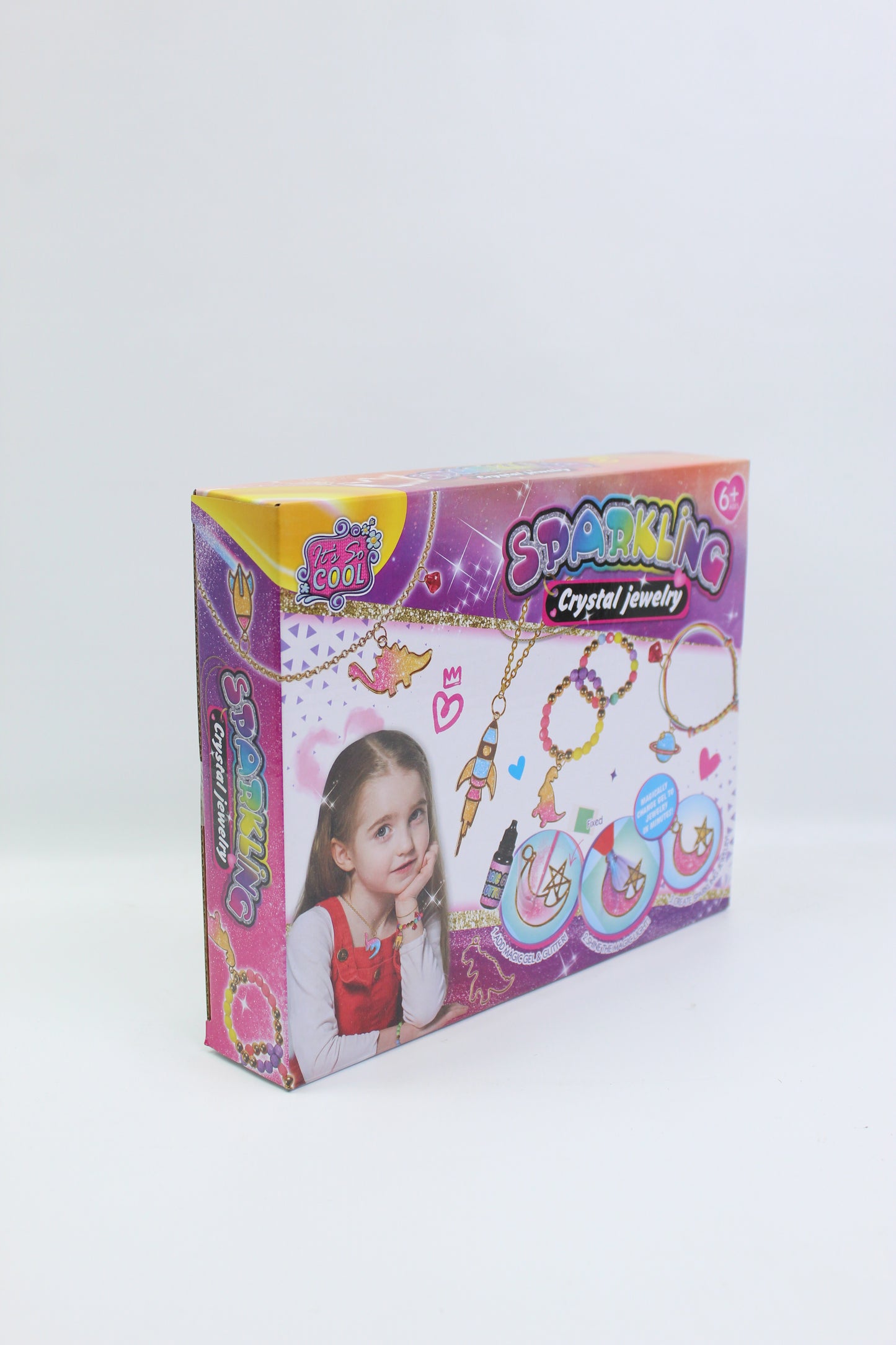 Sparkling Crystal Jewelry Making Set - Ages 6+