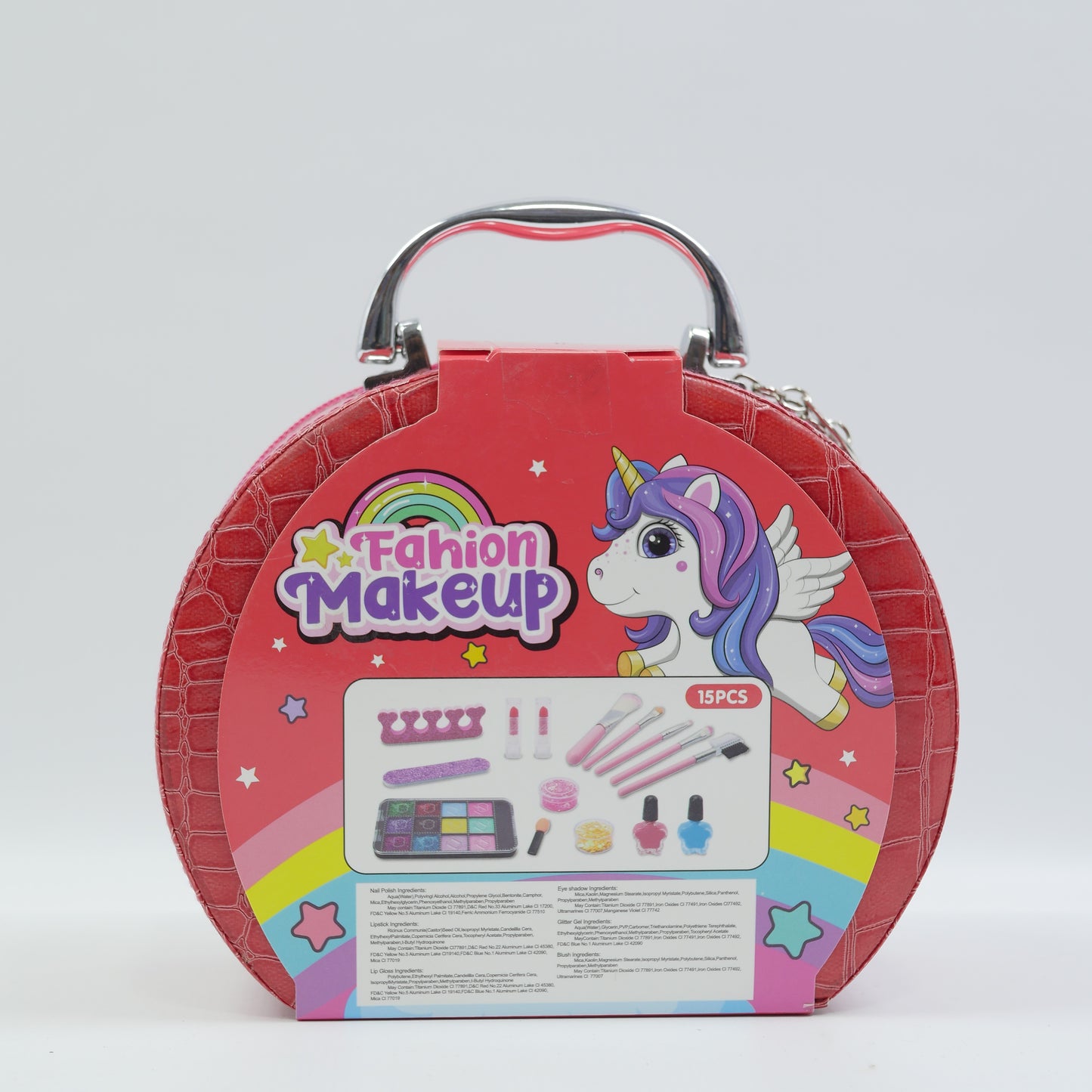 Unicorn Beauty Carry Case Set - Assorted Colors - Ages 3+