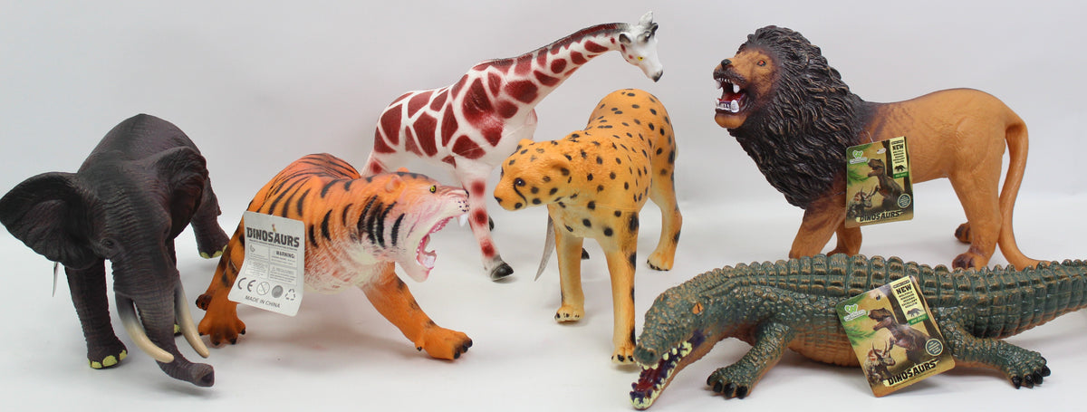 Wild Animal Figures - Assorted Designs