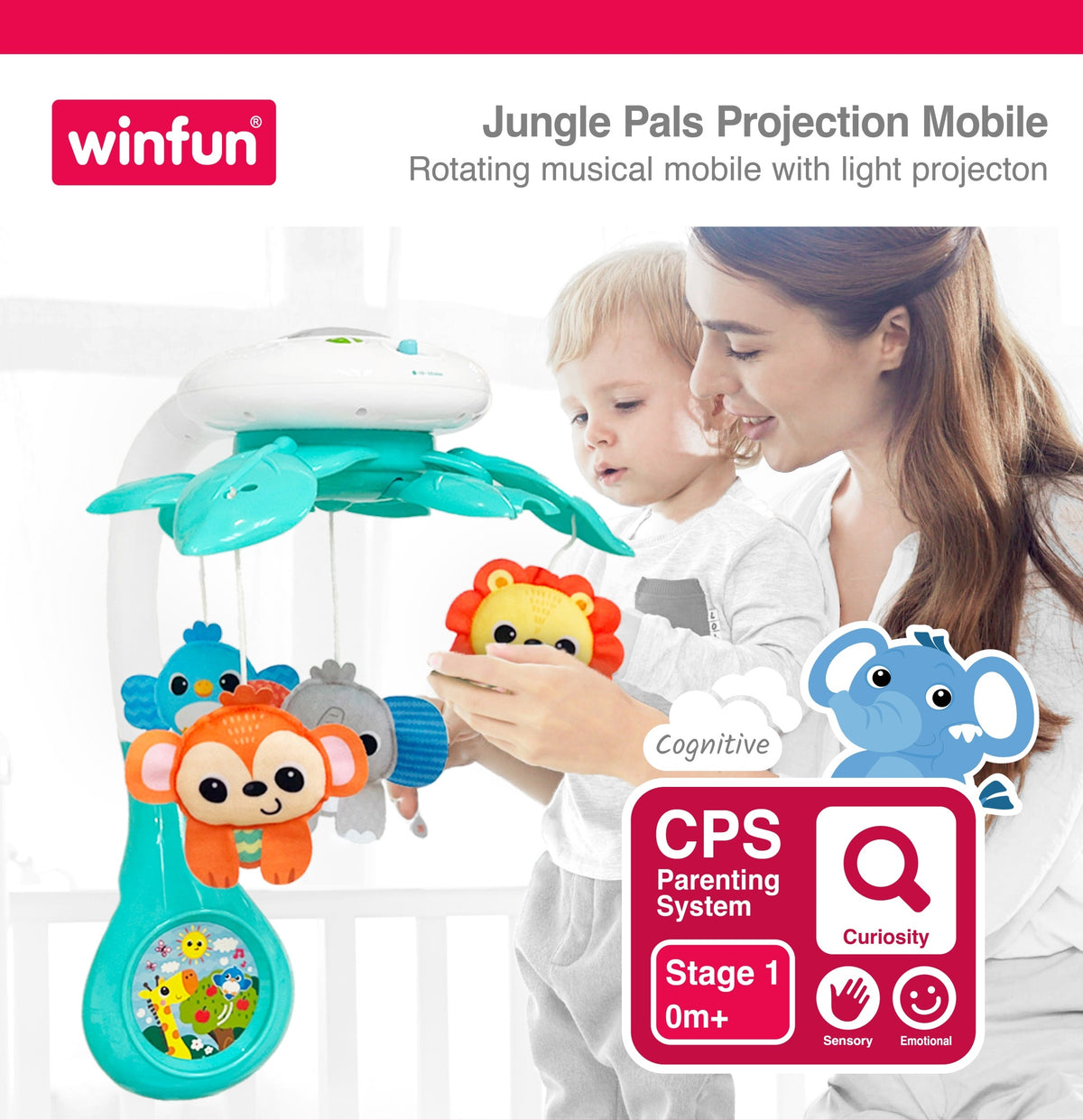 WinFun 4-in-1 Cot Mobile