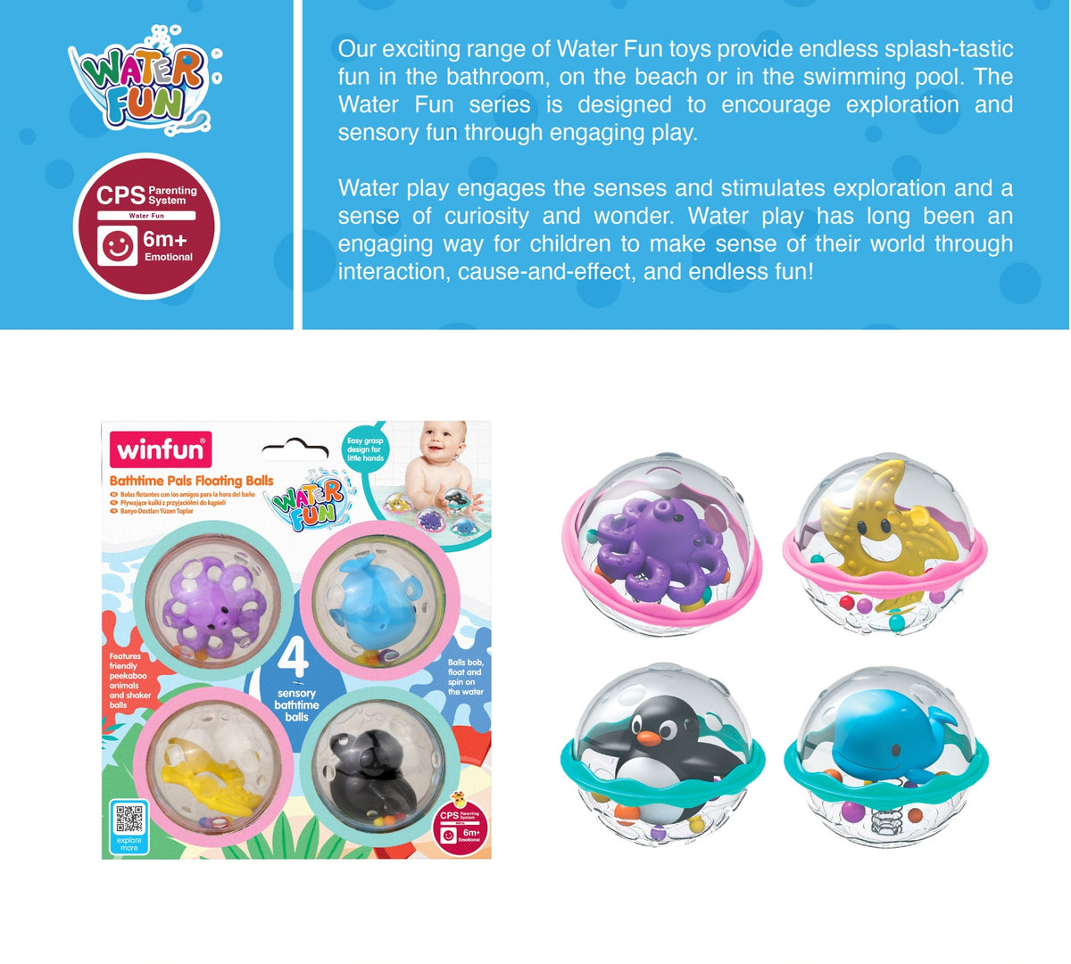 WinFun Bath Time Floating Balls