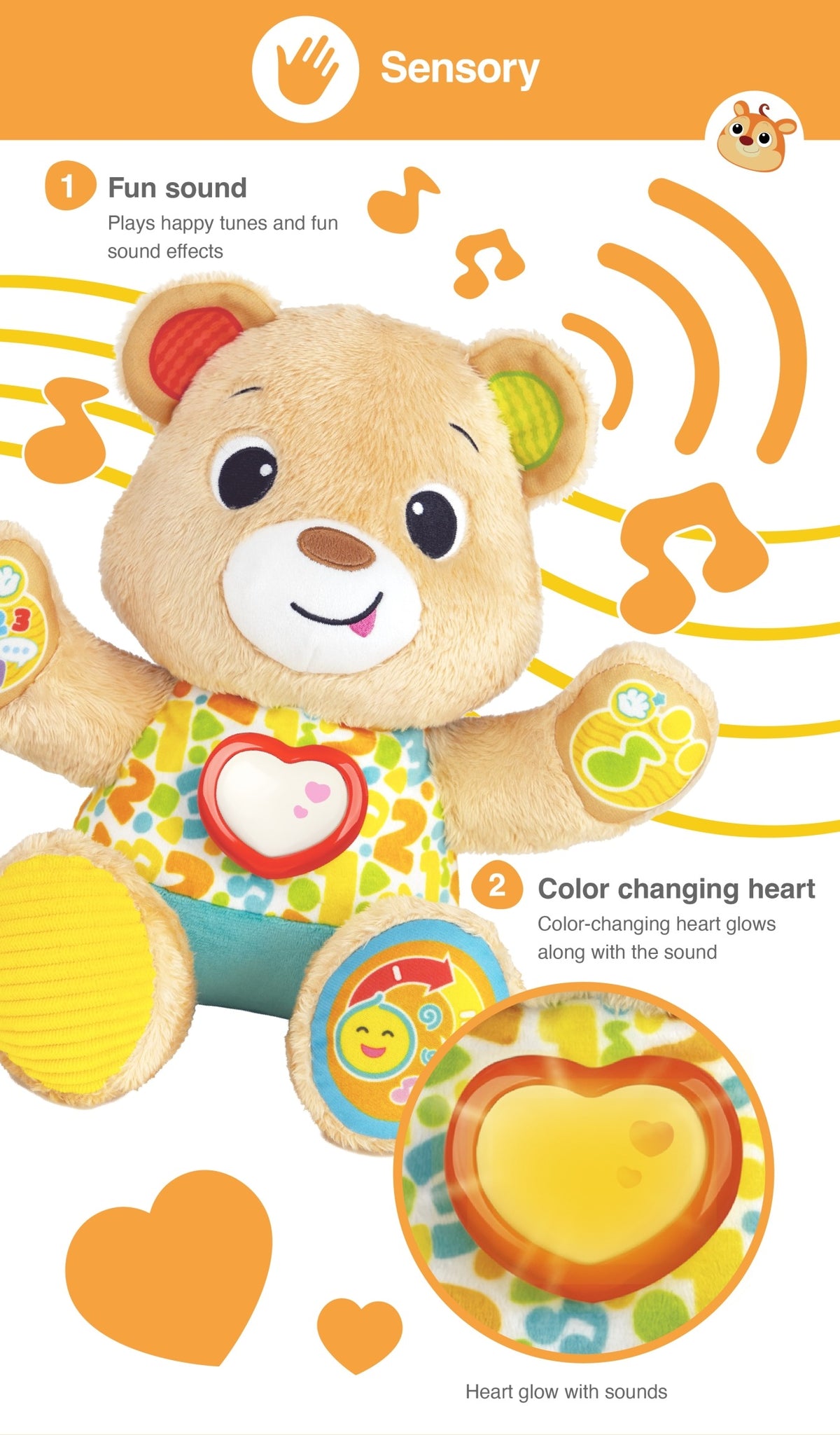 WinFun Happy Clapping Bear