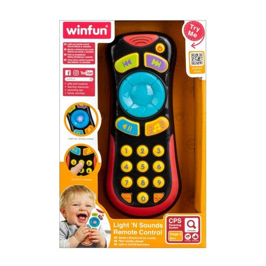 WinFun Light & Sound Remote - Black