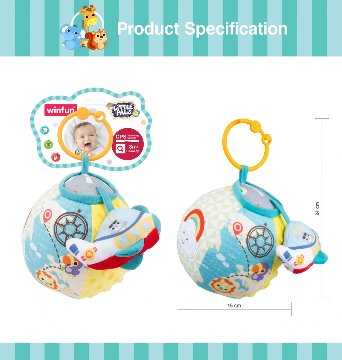 WinFun Lil' Activity Ball