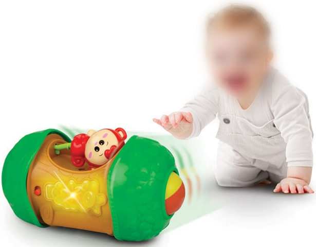 Winfun Cheeky Monkey Activity Roller