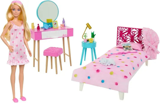 Barbie Bedroom Doll Playset