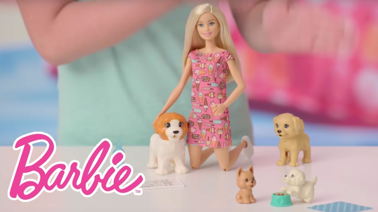 Barbie Pet Care Fashion Doll with Puppy - Blonde