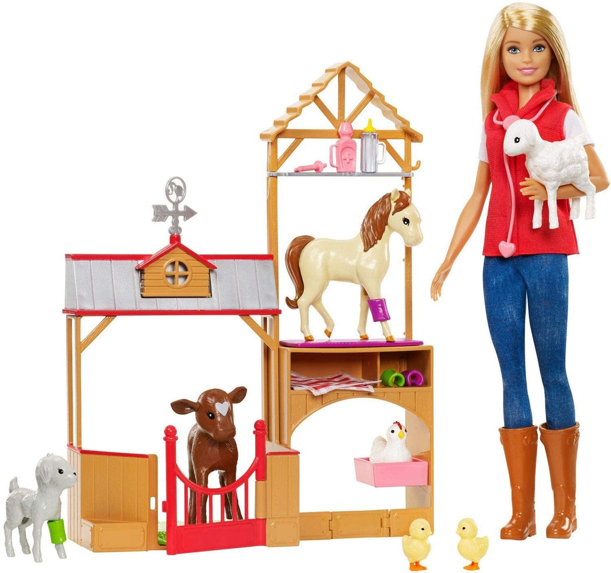 Barbie Sweet Orchard Farm Doll Playset