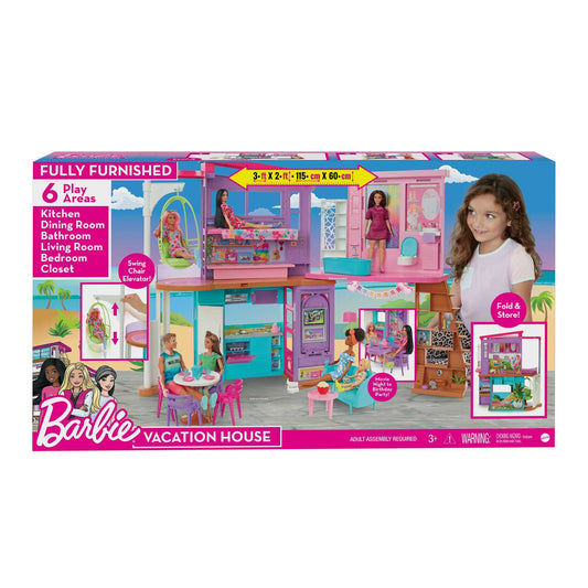 Barbie Vacation House Dollhouse Playset