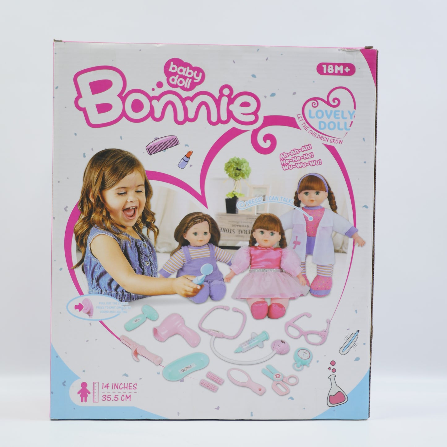 Bonnie Baby Doctor Doll Play Set