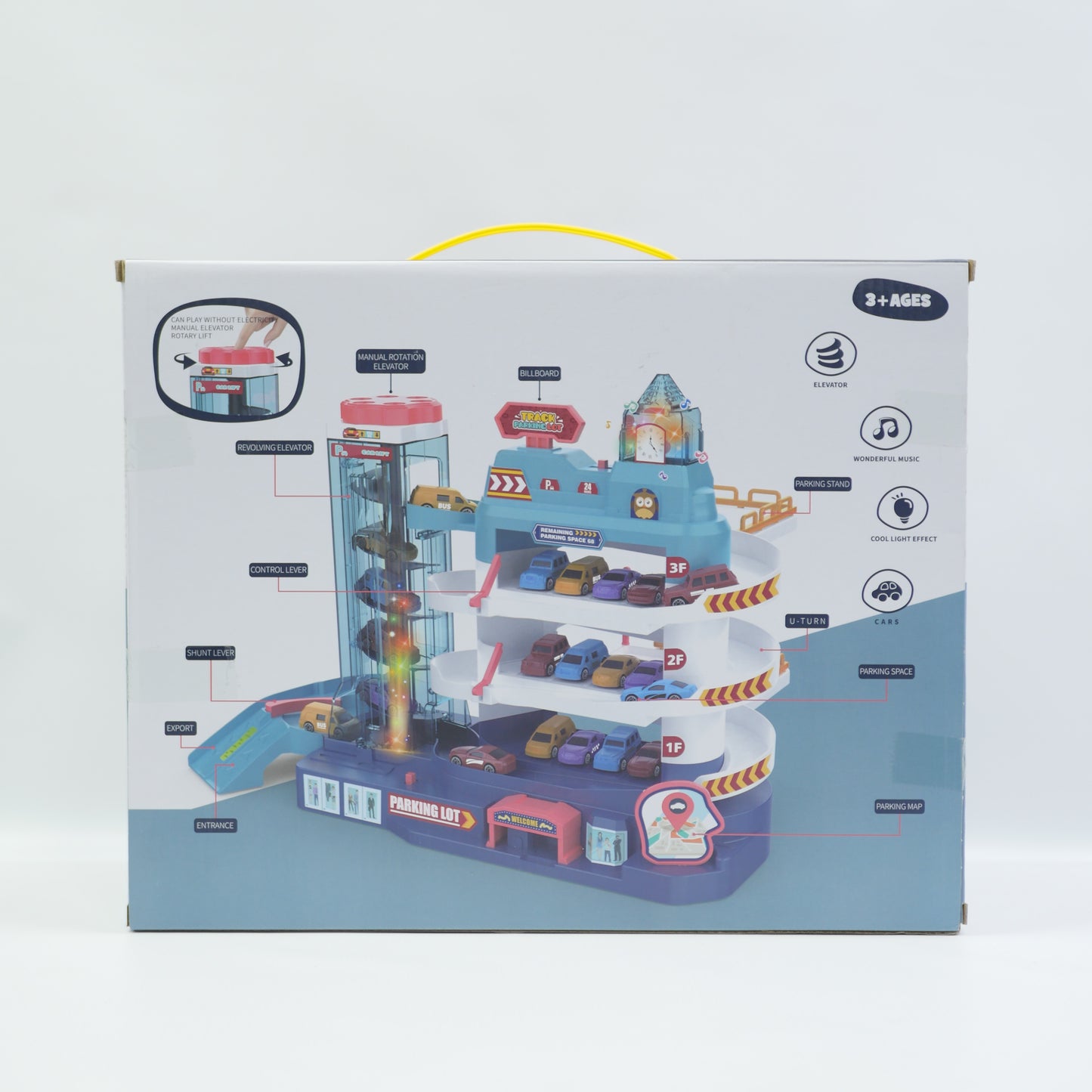City Parking Garage Track Set