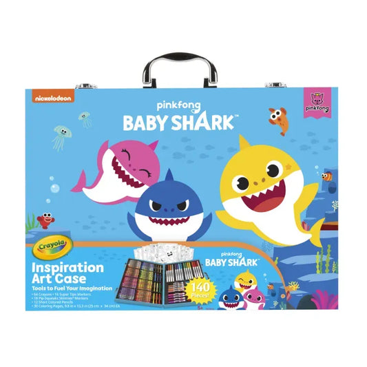 Crayola Baby Shark Inspiration Art Case