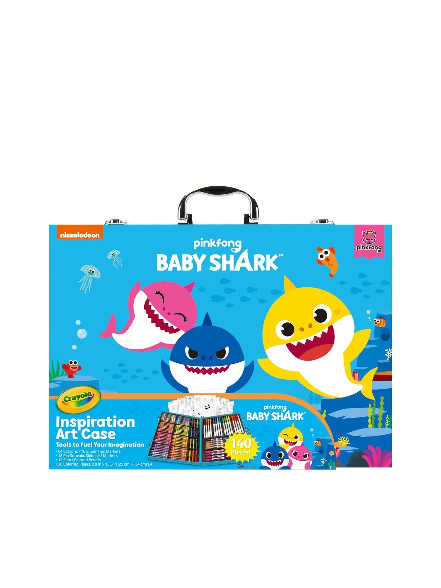 Crayola Baby Shark Inspiration Art Case