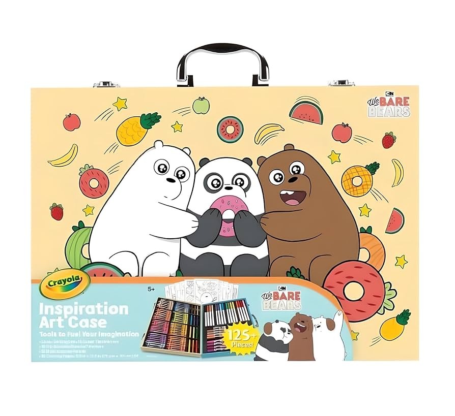 Crayola Inspiration Art Case - We Bare Bears Design