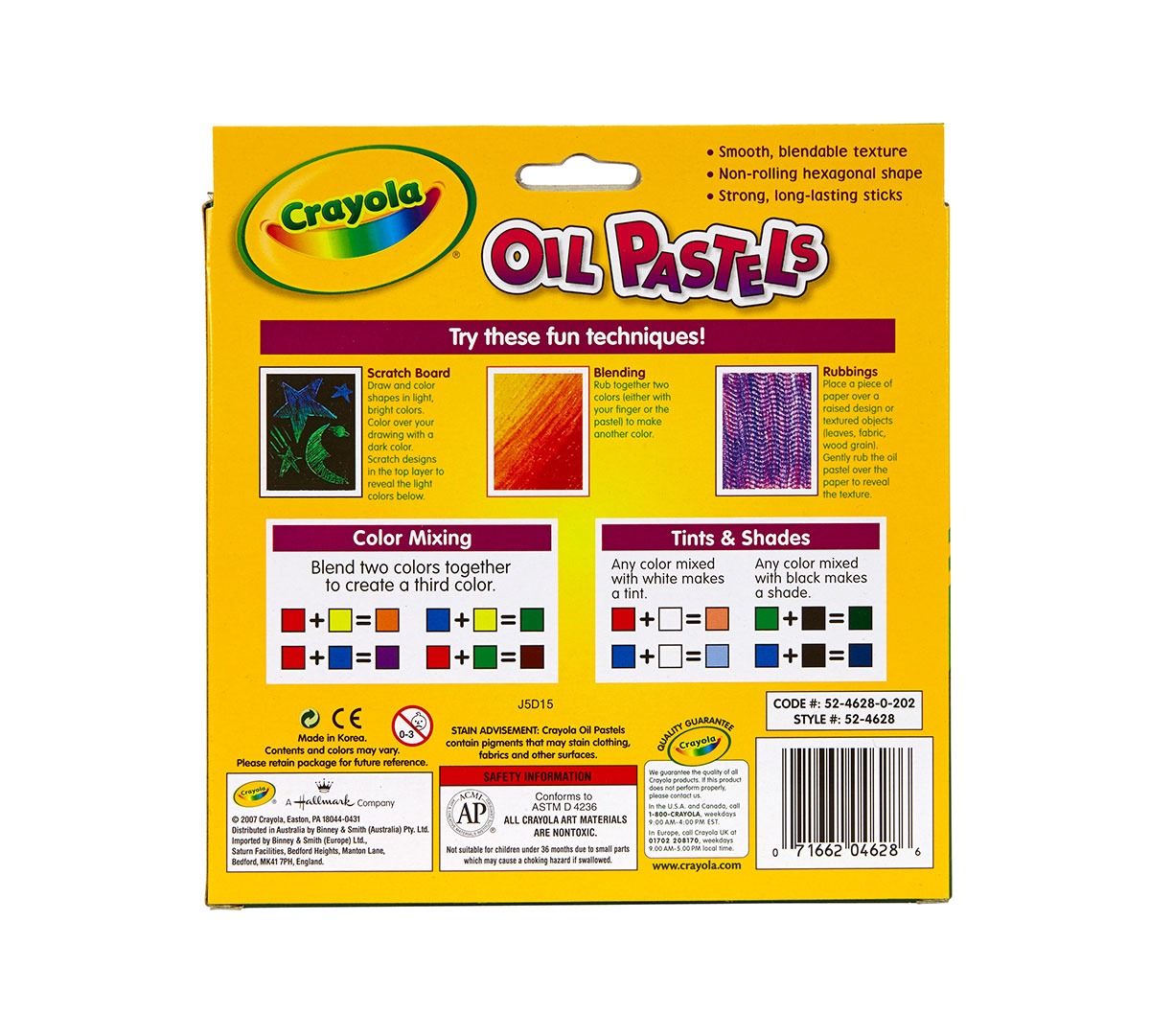 Crayola Oil Pastels - 28 Colors